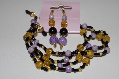 +MBAEG #0017-0013  "Purple,Black & Gold"