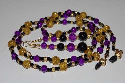 +MBAEG #0017-0010  "Purple,Gold & Black"