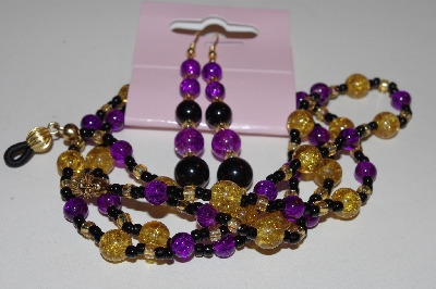 +MBAEG #0017-0010  "Purple,Gold & Black"