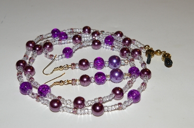 +MBAHB #0025-0092  "Purple & Clear"