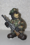 +MBANG 524- #0168  "2005 Soldier Bear Figurine"