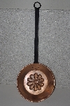 +MBA #524-0028  "Vintage Decorative Copper Pan With Handle"
