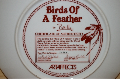 +MBA #5-014  1990 " Birds Of A Feather" by Artist Gregory Perillo