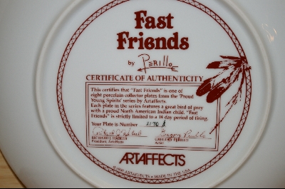 +MBA #5-029  1990 "Fast Friends" by Artist Gregory Perillo