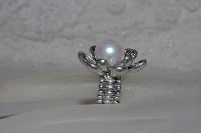 +MBAMG #S99-0091  "Fancy Freshwater Shell Pearl Stretch Ring"
