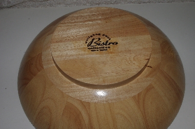 +MBAMG #108-0160  " 2005 Wolfgang Puck Bistro Collection Wooden Chip & Dip Set"