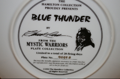 +MBA #5-096   "1992 "Blue Thunder" By Artist Chuck Ren