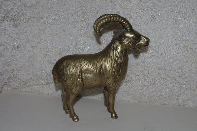 +MBACF #999-0112  "1980's Solid Brass Billy Goat"