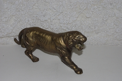 +MBACF #999-0051   "1980's Solid Brass Tiger"
