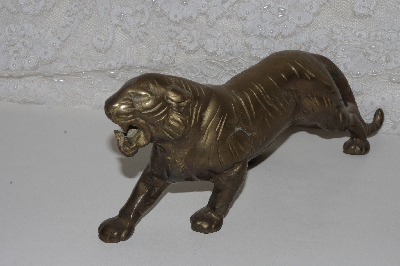 +MBACF #999-0051   "1980's Solid Brass Tiger"