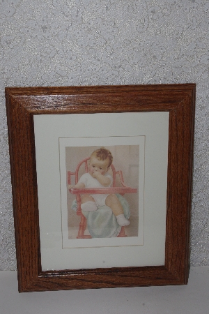 +MBACF #999-0077  "Set Of 2 Bessie Peage Framed Baby Prints"