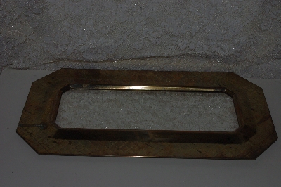 +MBACF #999-0083  "Older Brass Frame With Removeable Mirror"