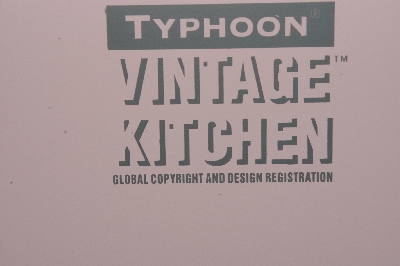 +MBAAF #0013-0123  "Typhoon Vintage Kitchen Pink Pasta Canister"