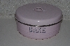 "SOLD" MBAAF #0013-0110  "Typhoon Vintage Kitchen Pink Cake Canister"