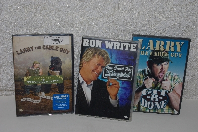 MBACF #VHS-0018  "Larry The Cable Guy & Ron White 3 DVD Set"