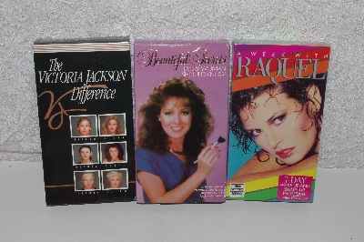MBACF #VHS-0057  " 4 VHS Beauty Tapes"