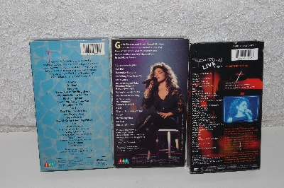 MBACF #VHS-0059  "Set Of 3 Gloria Estefan VHS Music  Videos"
