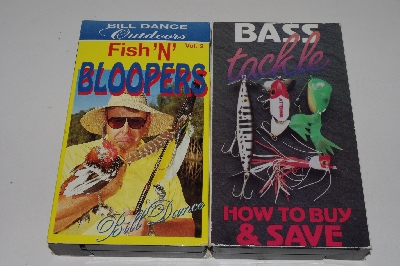 MBACF #VHS-0235  "Set Of 6 VHS Fishing Tapes"