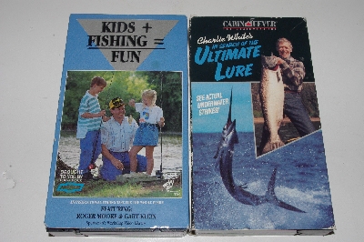 MBACF #VHS-0235  "Set Of 6 VHS Fishing Tapes"
