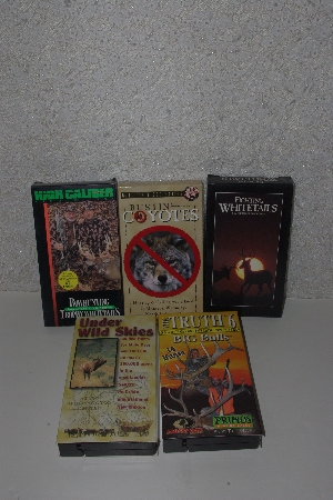 MBACF #VHS-0129  "Set Of 6 VHS Hunting Tapes"