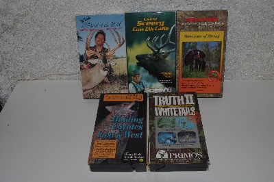 MBACF #VHS-0144  "Set Of 5 VHS Hunting Tapes"