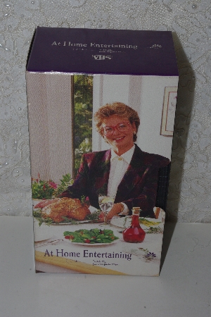 MBACF #VHS-0076  "1994 Virginia Olson Set Of 3 At Home Entertaining VHS Video Set"