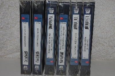MBACF #VHS-0082  "Set Of 6 A&E Biography VHS Tapes"