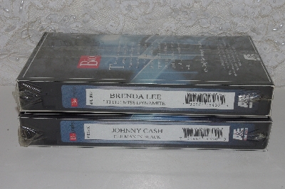 MBACF #VHS-0085  "Set Of 2 A&E Biography VHS Tapes"