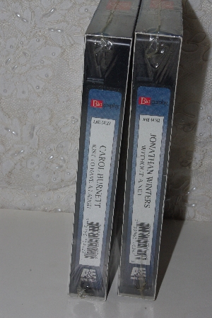 MBACF #VHS-0087  "Set Of 2 A&E Biography VHS Tapes"