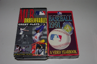 MBACF #VHS-0069  "Set Of 6 VHS Baseball Videos"
