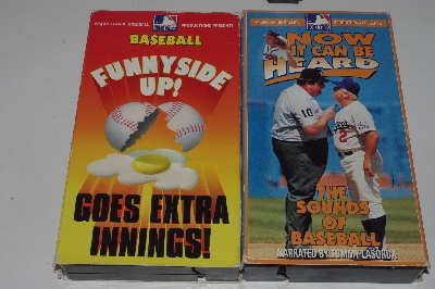 MBACF #VHS-0224  "Set Of 3 Funny Baseball Funny VHS Videos"