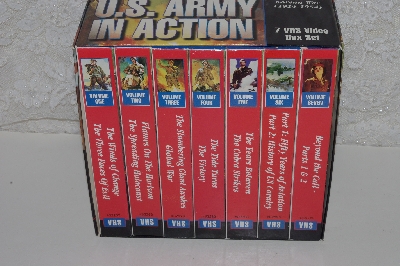 MBACF #VHS-0164  "The US Army In Action 7 VHS Video Box Set"