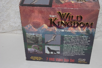 MBACF #VHS-0161  "Nature's Wild Kingdom Wild, Wild Animals Of North America Set Of 7 VHS Videos"