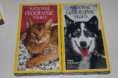 MBACF #VHS-0170  "Set Of 5 National Geographic VHS Videos"