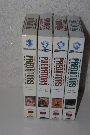 MBACF #VHS-0182  "Set Of 5 Predators VHS Tapes"