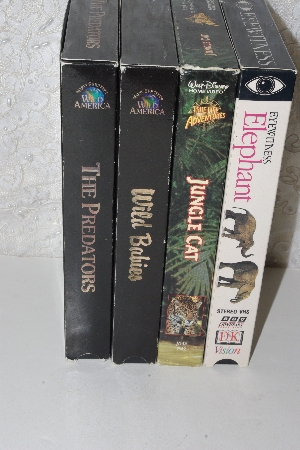 MBACF #VHS-0191 "Set Of 5 VHS Animal Videos"