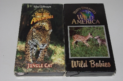 MBACF #VHS-0191 "Set Of 5 VHS Animal Videos"