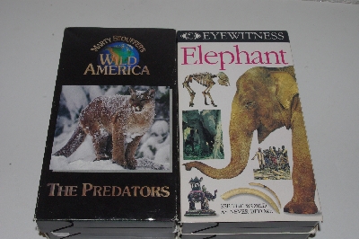 MBACF #VHS-0191 "Set Of 5 VHS Animal Videos"