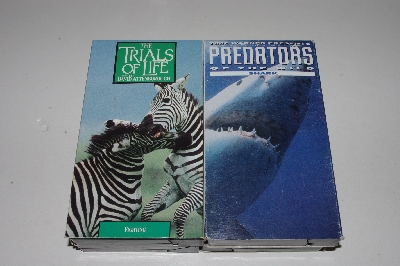MBACF #VHS-0195  "Set Of 5 Wildlife VHS Videos"