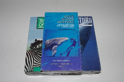 MBACF #VHS-0195  "Set Of 5 Wildlife VHS Videos"