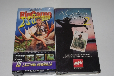 MBACF #VHS-0201  "Set Of 4 VHS Hunting Videos"