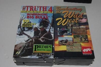 MBACF #DVD-0004  "Set Of 5 VHS Hunting Videos 2 Comedy 3 Serious"