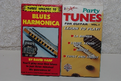 MBACF #DVD-0001  "Set Of 2 Learn To Play Music VHS Videos"