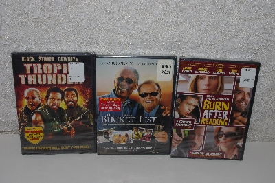 MBACF #DVD-0087  "Set Of 3 New DVD Movies"