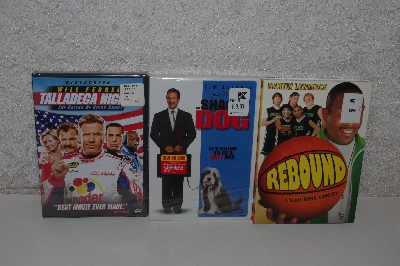 MBACF #DVD-0085  "Set Of 3 New DVD Movies"
