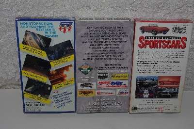 MBACF #DVD-0065  "Set Of 4 Truck & Car VHS Tapes"