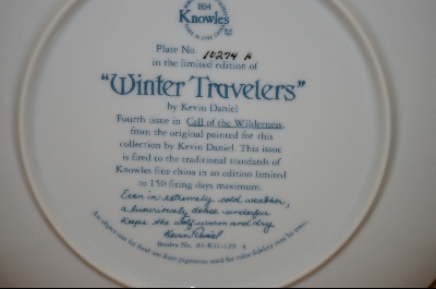 +MBA #6-037  "1991 "Winter Travelers" By Artist Kevin Daniel