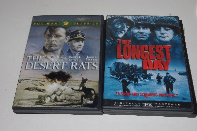 MBACF #DVD-0014  "Set Of 4 Pre-Owned Military DVD's"
