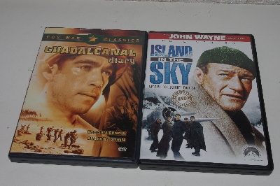 MBACF #DVD-0017  "Set Of 5 Pre-Owned Military DVD's"