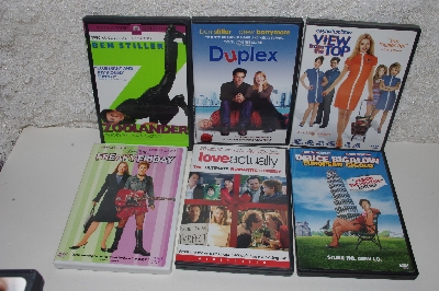 MBACF #DVD-0055  "Set Of 6 Pre-Owned DVD's"